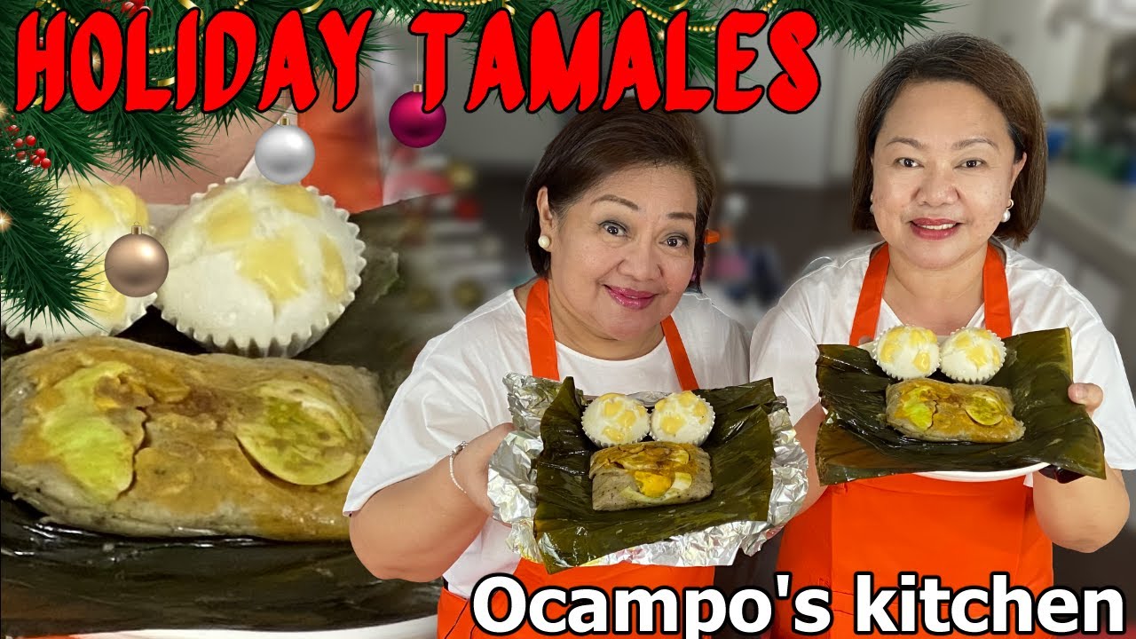 Kapampangan Special Tamales para sa holidays!