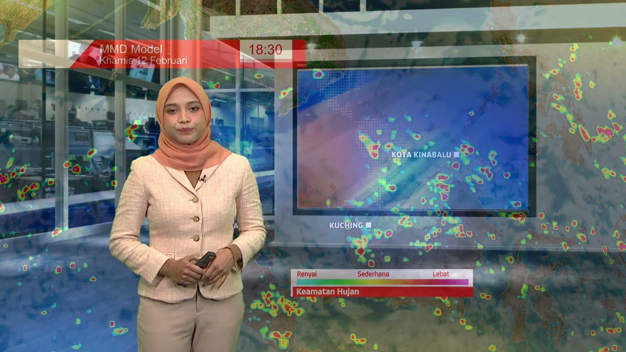 MET MALAYSIA - Laporan Cuaca 12 Februari 2026 (Pagi)