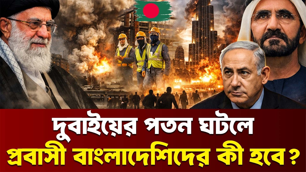 দুবাইয়ের পতন ঘটলে প্রবাসী বাংলাদেশিদের কী হবে? | Middle East War | Dubai Crisis | Express Bangla