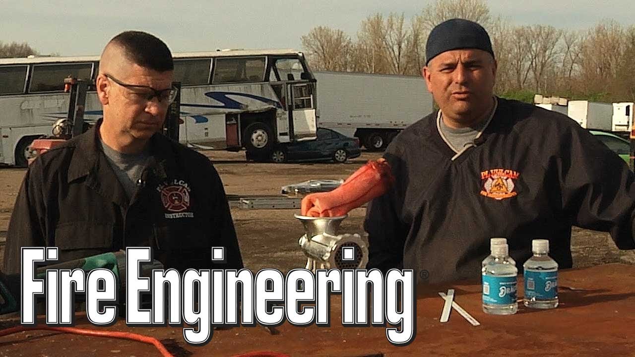 Tech Rescue: Hand in Meat Grinder