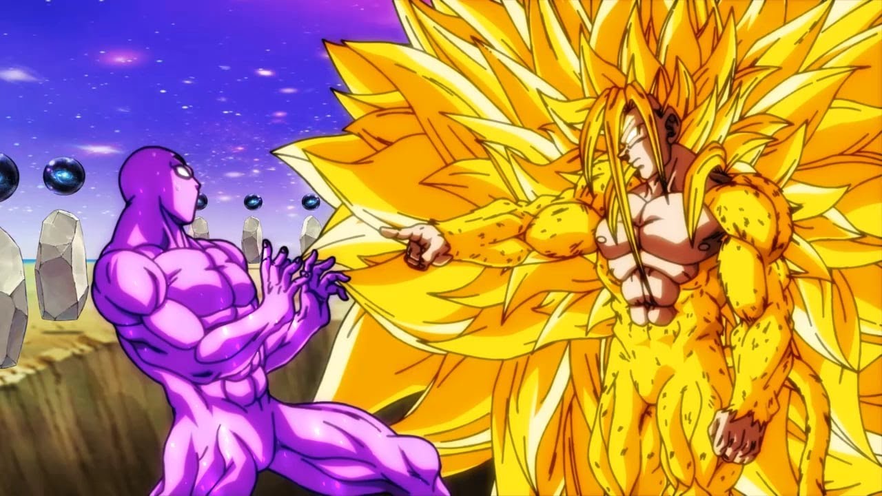 Goku ssj Omni King vs Zeno, Daishinkan y Whis (GOKU INFINITY) - Sub Español (1080p)