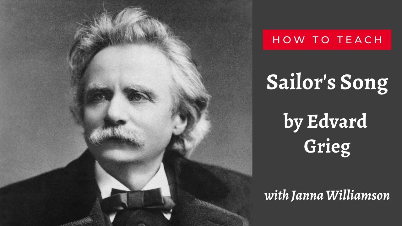 How To Teach Grieg Sailor's Song Op.68, No.1 - Help your students play octaves beautifully with ease