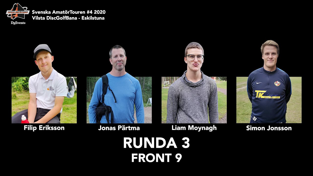 DGTVPlay | Svenska AmatörTouren #4 - Vilsta Discgolfbana Eskilstuna - Front 9