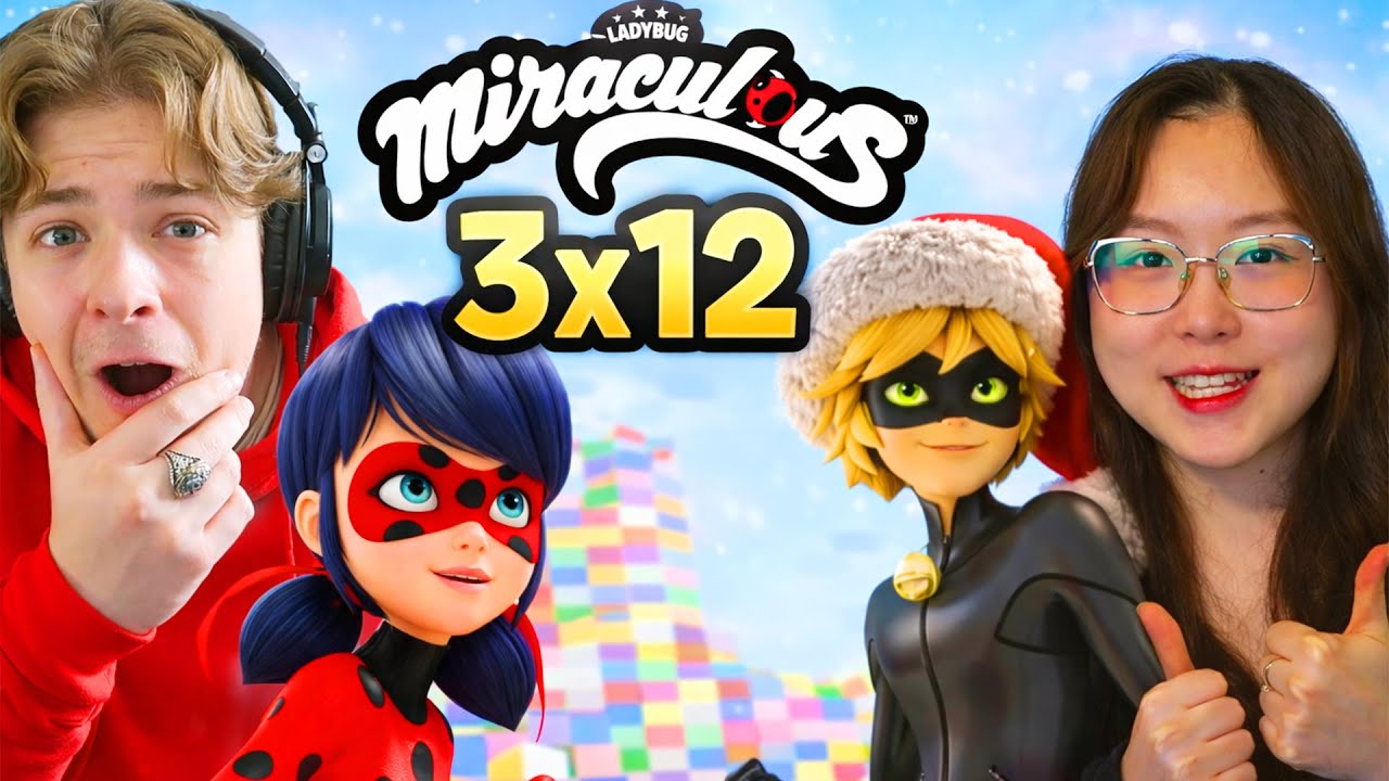 First Time Reacting to Miraculous: Tales of Ladybug & Cat Noir - Season 3 Episode 12 - Christmaster