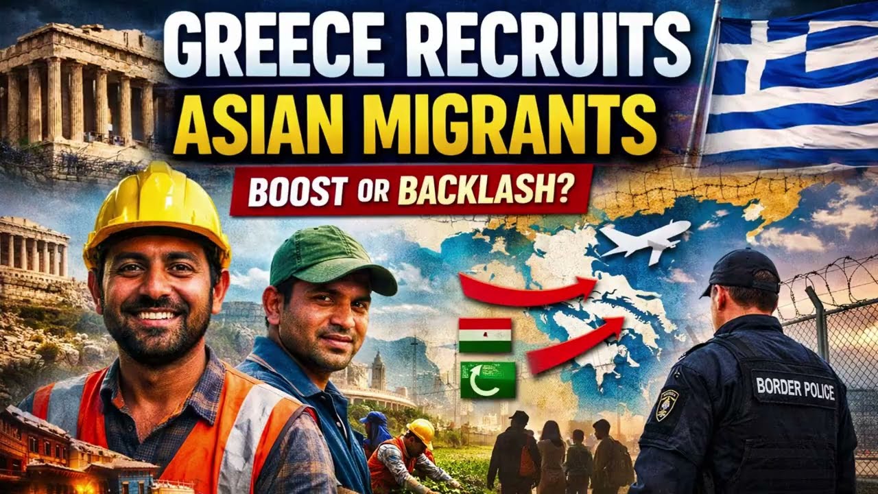 Greece Recruits Tens of Thousands of Asian Migrant Workers