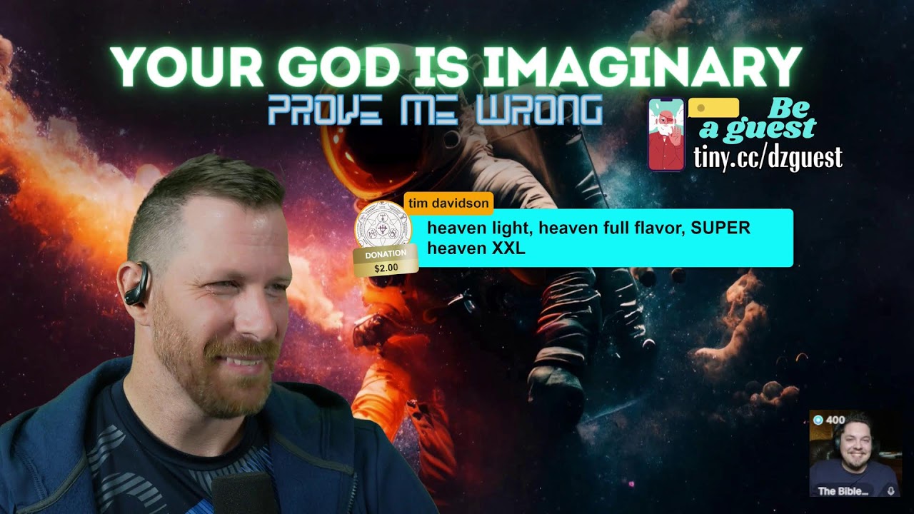 LIVE DEBATE [God is Imaginary] 10-1-2025 | DZ Debates