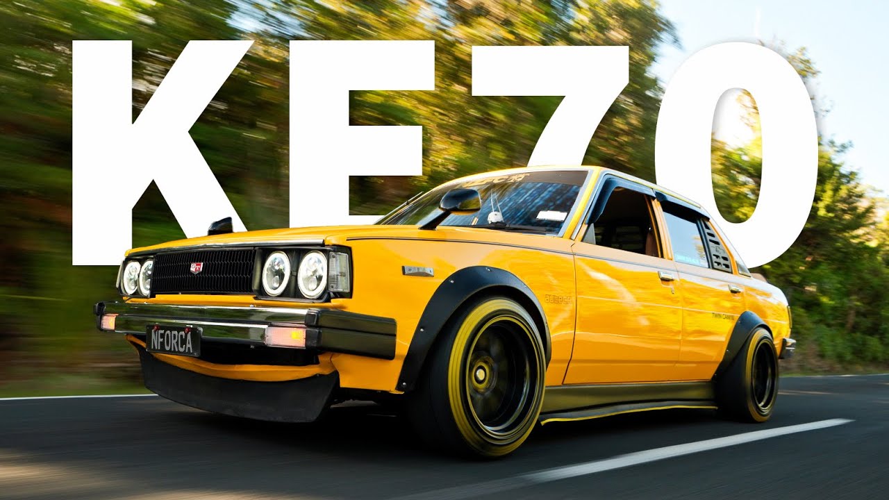 NFORCA - The KE70 Corolla with Serious Style | 4K