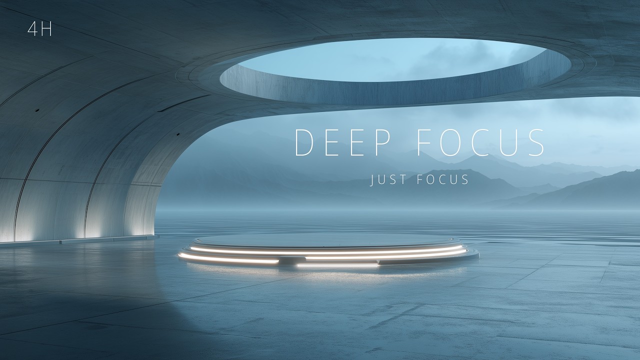 Deep Focus Music 4 Hours — JUST FOCUS