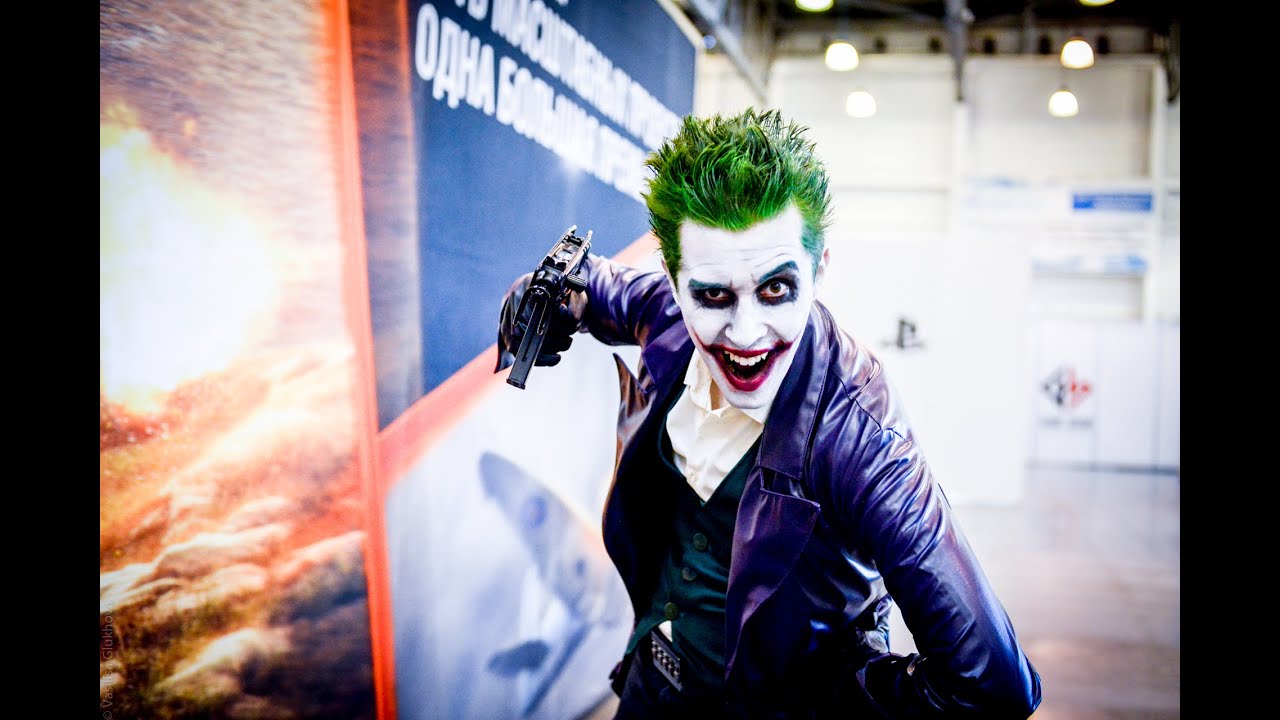 Joker and his friends at ComicCon Russia 2014