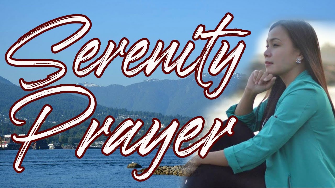 THE SERENITY PRAYER