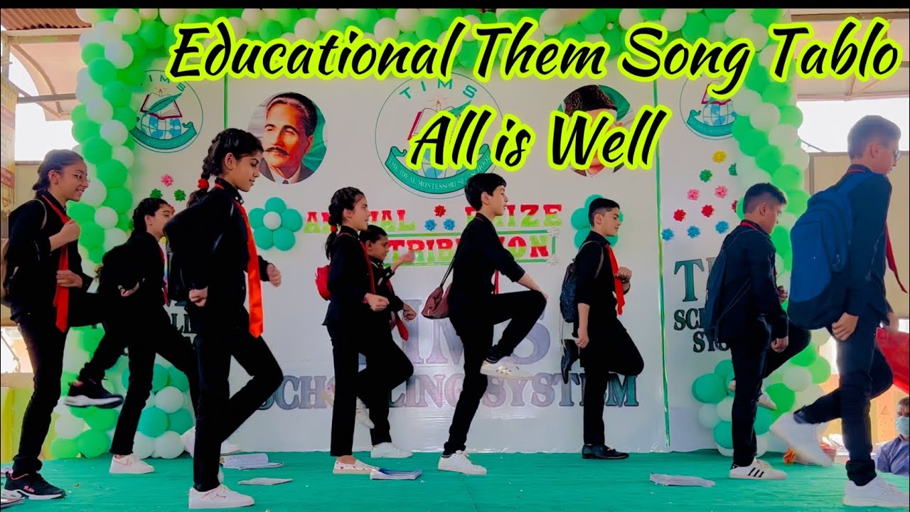 All is well For School Tablo Performance | Kids Tablo | Pakistan School Tablo