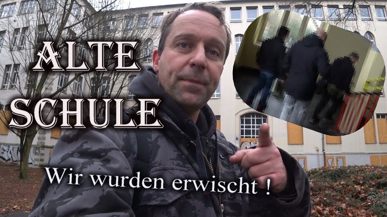 Verlassene Schule in Dortmund besucht und erwischt worden - Lost Place, Harry Adventure.
