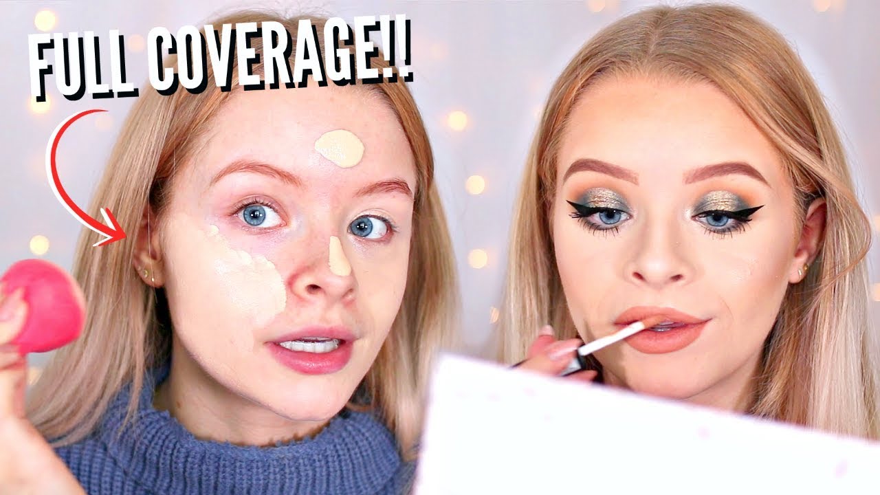FULL FACE USING NEW MAKEUP!! | sophdoesnails
