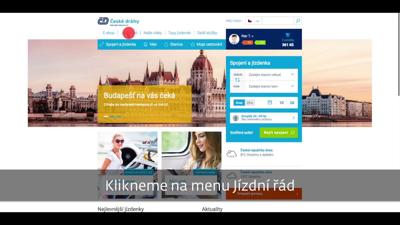 Kapesn&iacute; j&iacute;zdn&iacute; ř&aacute;d