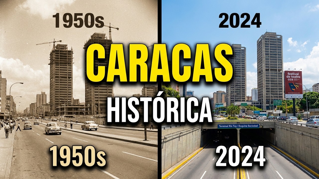 CARACAS Histórica: Un Paseo por las 3 AVENIDAS más ICÓNICAS (Libertador, Urdaneta y Bolívar)