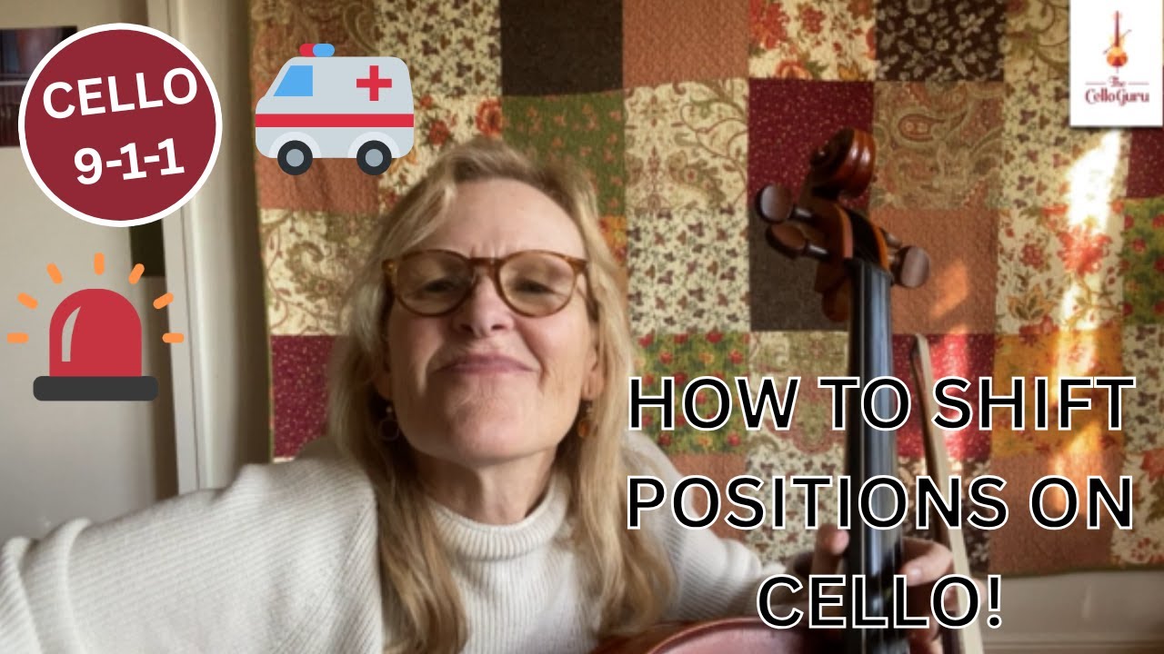 Cello Shifting from First Position 🎵