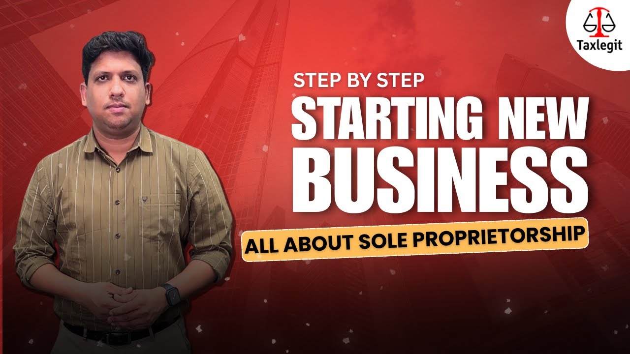 Sole Proprietorship Registration Step-by-Step | Start Your Business Easily