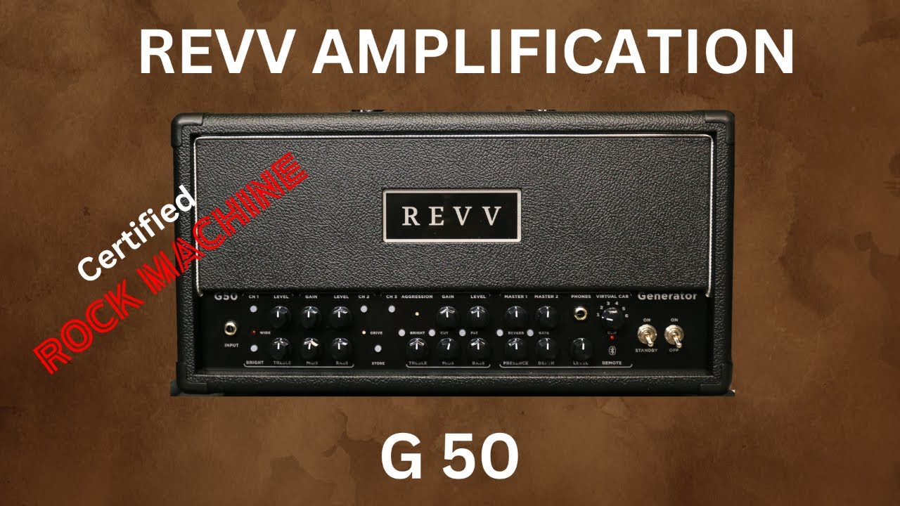 Revv G50 — 50-ваттная 3-канальная рок-машина!