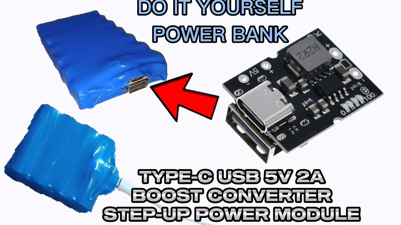 type-c powerbank USB 5v 2A boost converter | diy powerbank fast charger | paano gumawa ng power bank