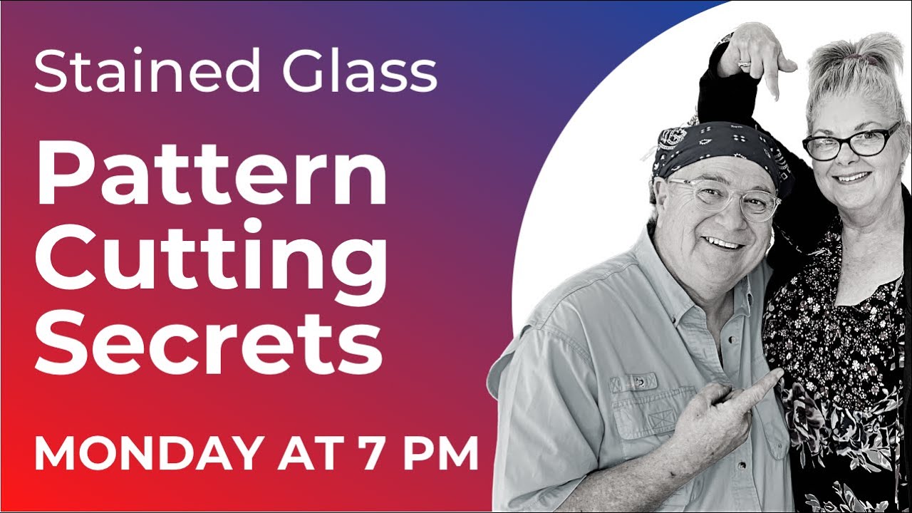 CUT GLASS SHAPES FOR STAINED GLASS