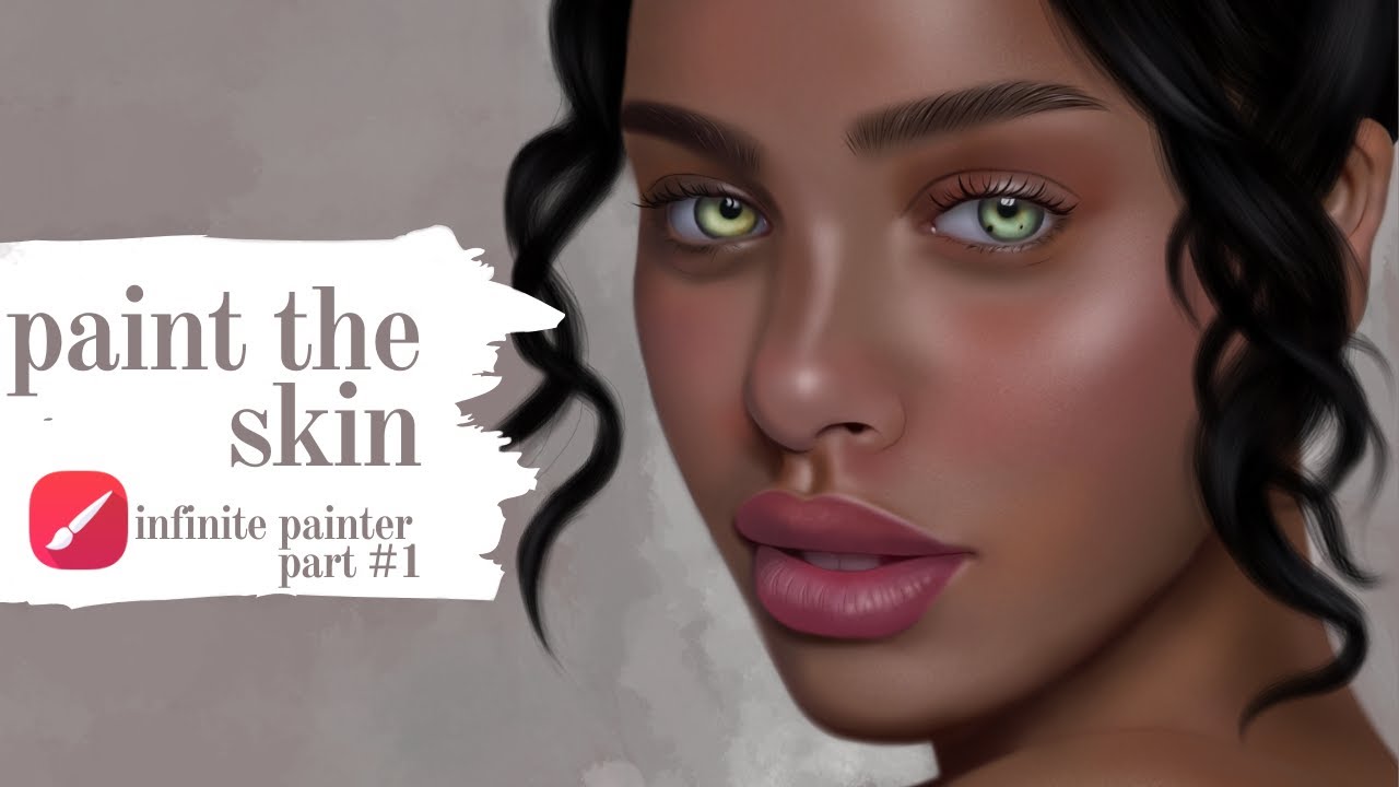 [Infinite Painter] How I Paint the Skin