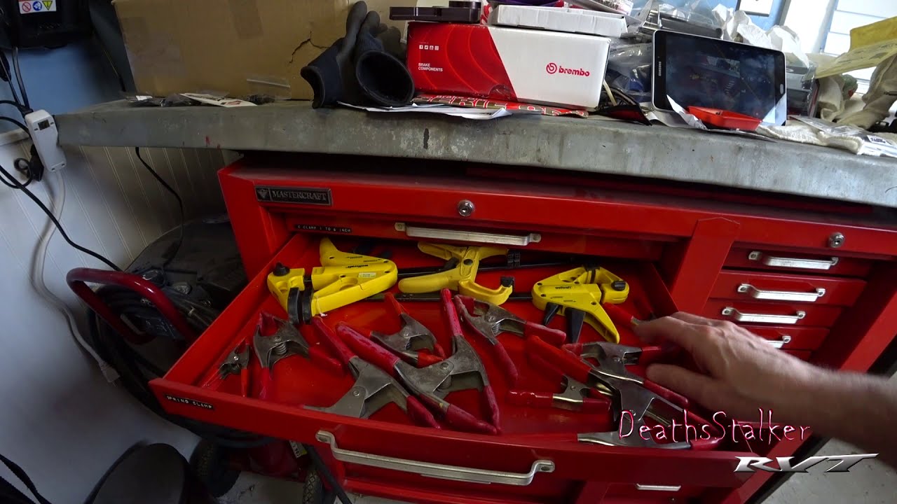 My Motorcycle Tool box tour