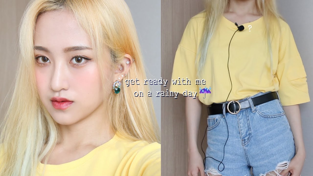 ENG) 비오는날☔️ 느긋하게 같이 준비해요! GRWM on a rainy dayㅣEVA