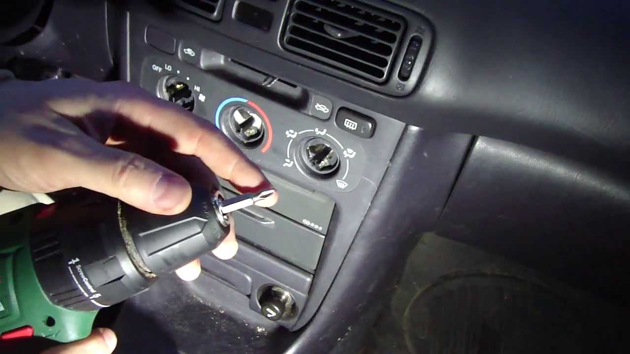 How to change dashboard console lights Toyota Corolla. Year models 1996-2002