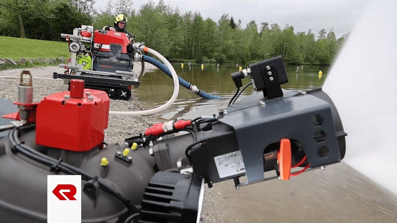 RTE Robot: Der multifunktionale Feuerwehrroboter - Rosenbauer