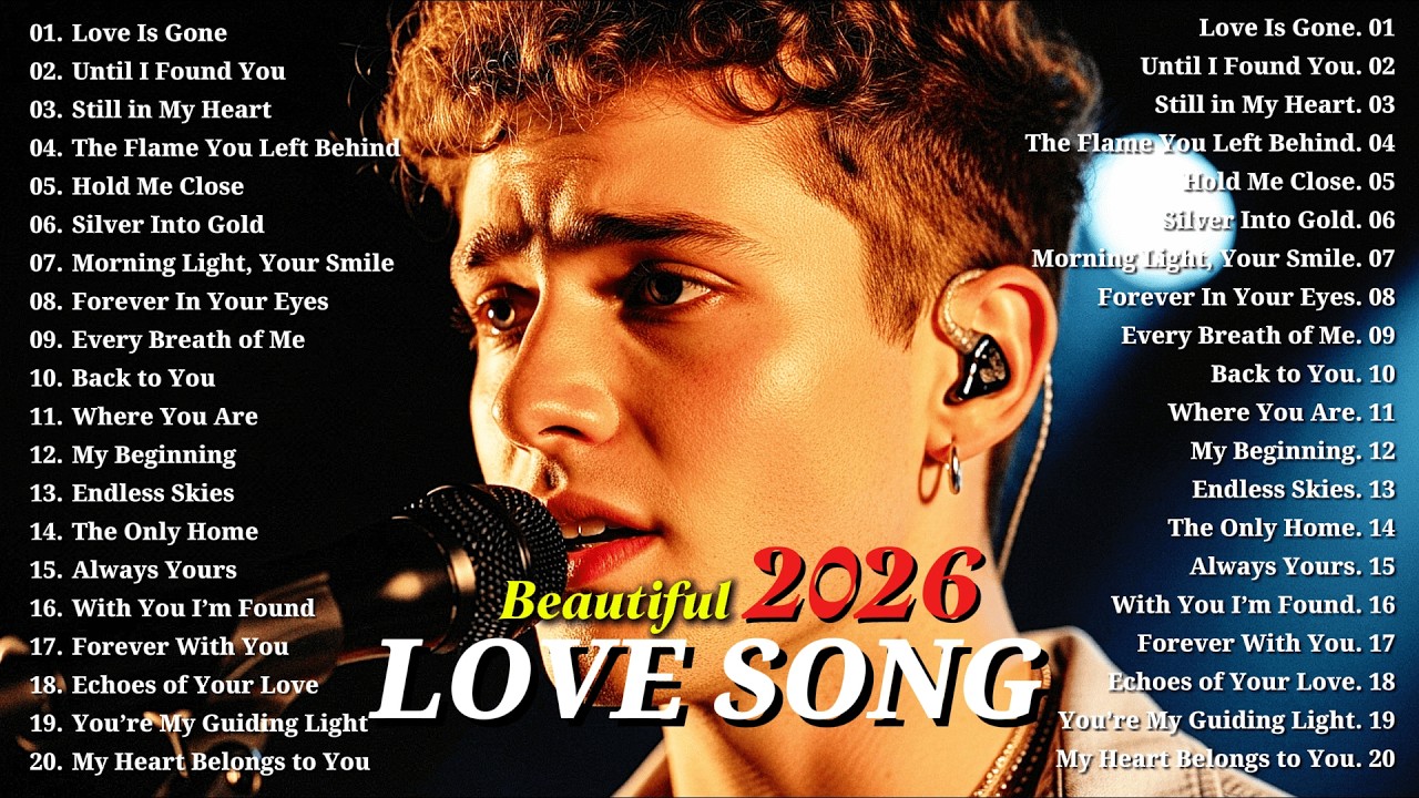 New Love Song 2026 💖 Beautiful Romantic Ballads | Easy Listening Love Songs Playlist