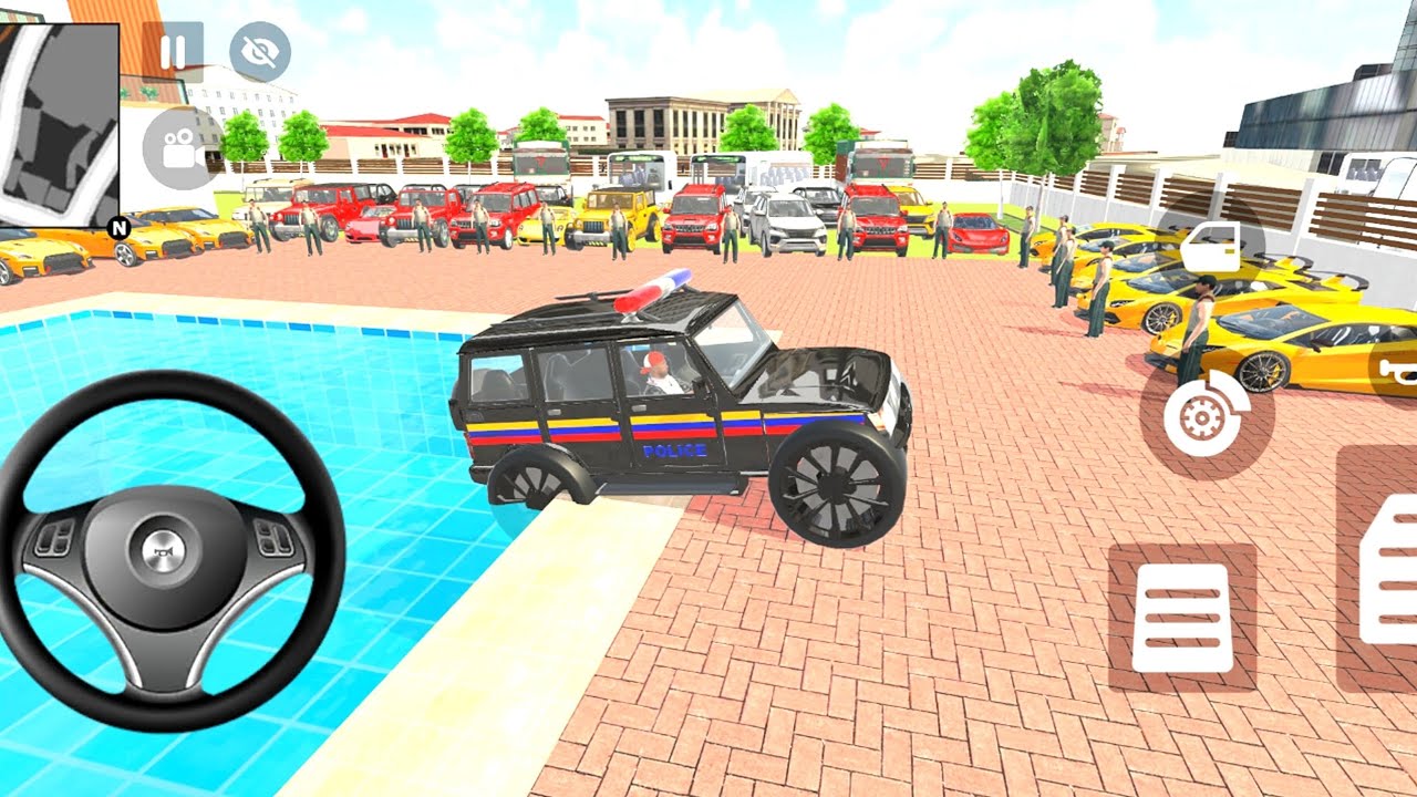 Modified Police Thar 🚨 Gangster Life in Indian Streets | Open WorldGame game for android ♥️