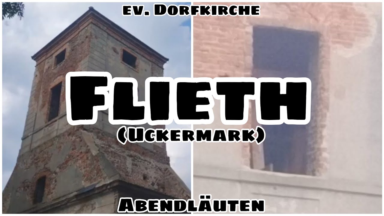 Flieth: Kirchruine | : L&auml;uten um 18 Uhr (Au&szlig;enaufnahme)