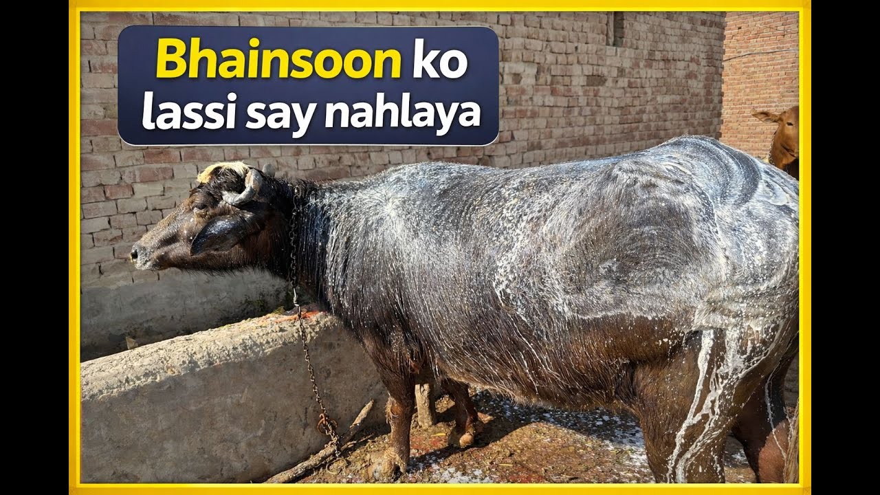 Aj Bhainsoo Ko Nahlaa Diaa