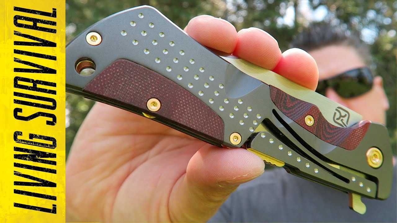 Klecker Knives Cordovan Folding Knife