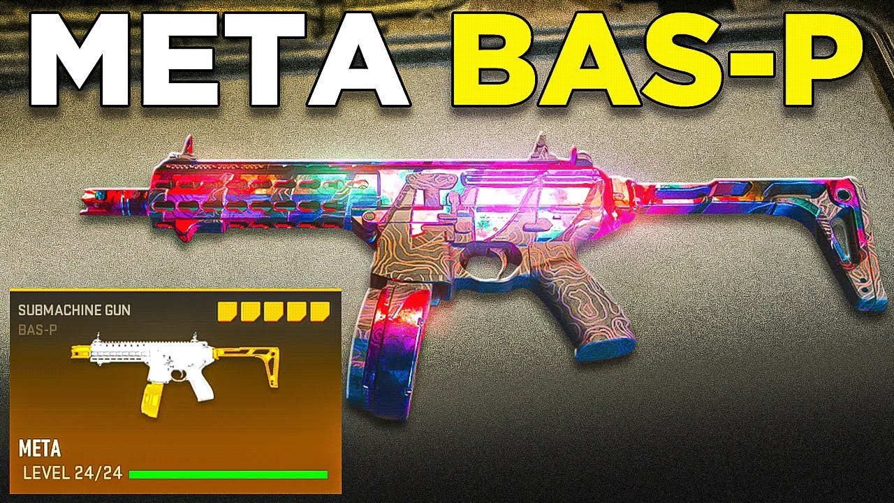 NEW BAS-P LOADOUT is *META* on Vondel Park in WARZONE 2! 😍 (Best BAS P Class Setup) - MW2