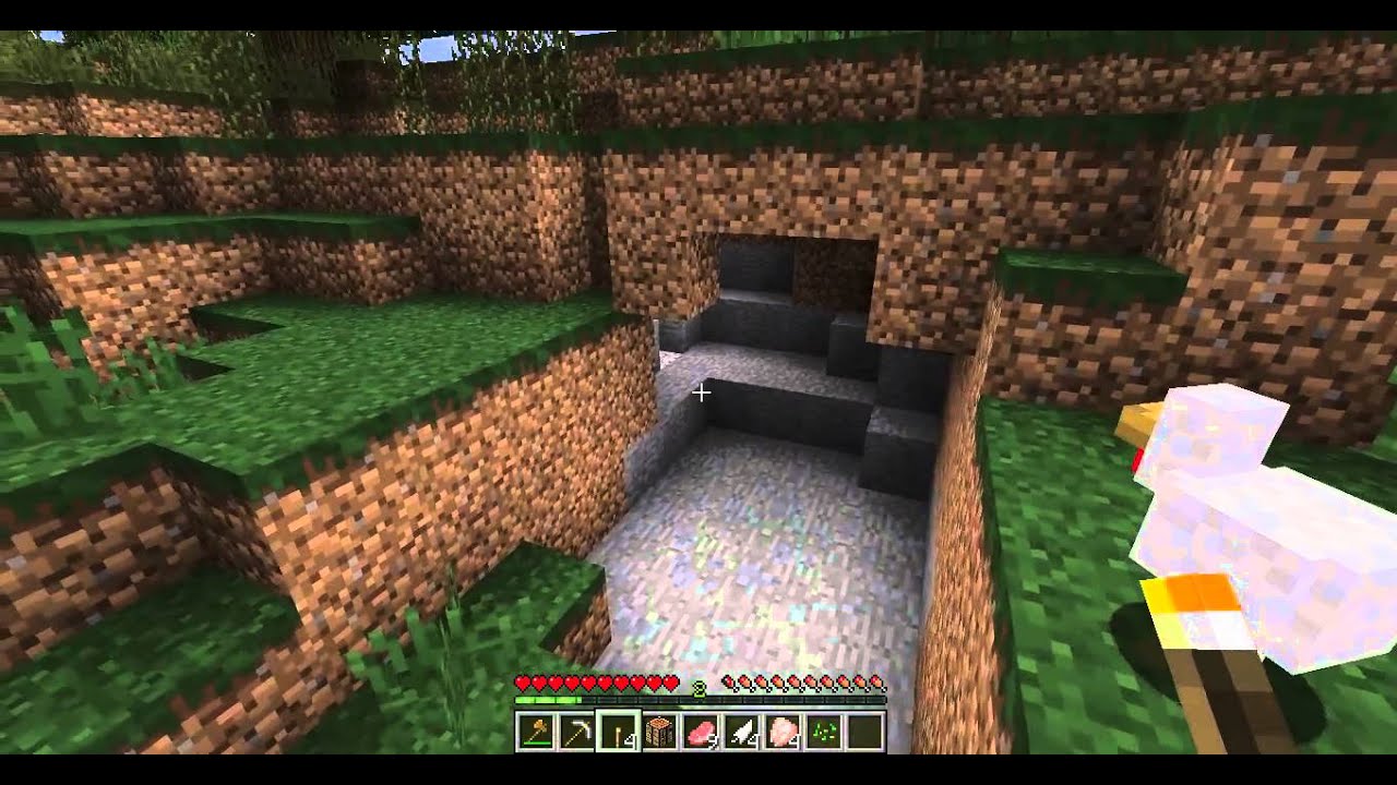 Minecraft Modsuz Survival 1 : Gariban EVİ :D