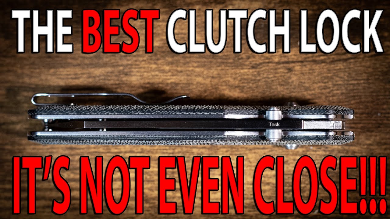 IT'S OFFICIAL! The Kizer Task IS THE BEST Clutch Lock Knife