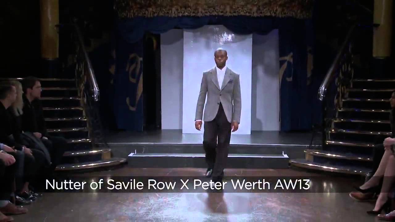 Nutters of Savile Row x Peter Werth at London Collections: Men
