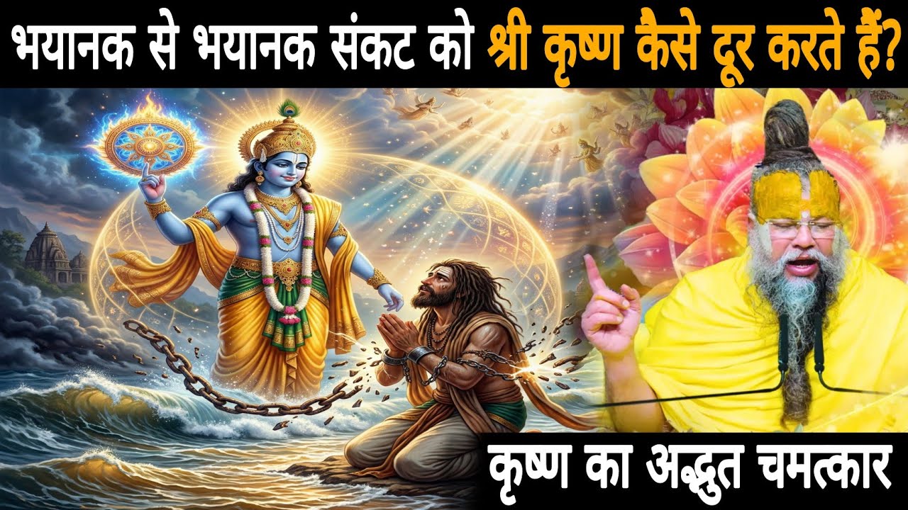 जीवन के सबसे बड़े संकट से कैसे निकालते हैं श्री कृष्ण?-जानिए दिव्य रहस्य!