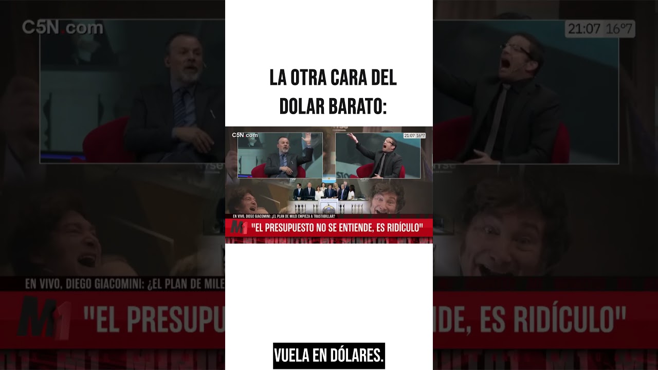 🔴 La OTRA CARA del DOLAR BARATO que el GOBIERNO te ESCONDE | Diego Giacomini