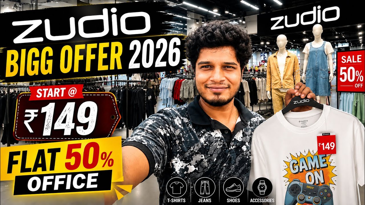 Zudio Bigg Offer 2026 |🔥 ₹199 Best Men&rsquo;s/ Women&rsquo;s Fashion | Zudio🛍️Shopping | Zudio offer #fashion