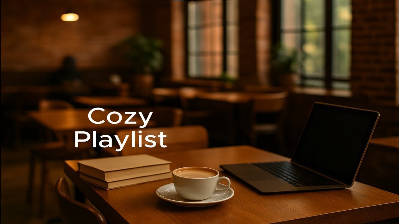 [Playlist] Cozy Café Jazz ☕ | 1 Hour 8 Min Coffee Shop Music  | 편안한 카페 음악 (공부 · 작업 · 휴식 BGM)