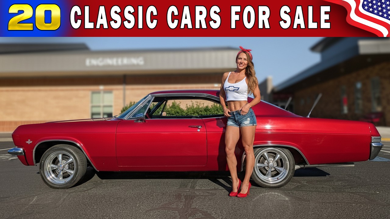 Insane Garage Finds!! 20 Classic Cars for Sale Cheap