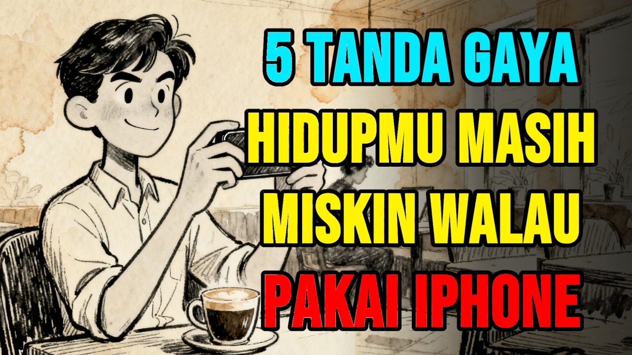 5 Tanda Gaya Hidupmu Sebenarnya Miskin Meski Pakai IPHONE‼️