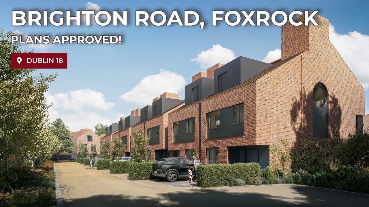 Project News! Plans approved for 51-home scheme on Brighton Road, Foxrock