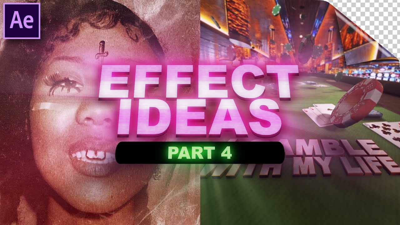 Идеи эффектов для редактирования в After Effects ЧАСТЬ 4
