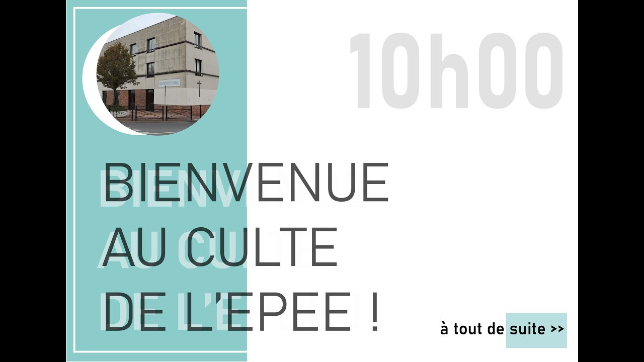 Culte du dimanche 22/02/2026 - Eglise Protestante Évangélique d'Evry