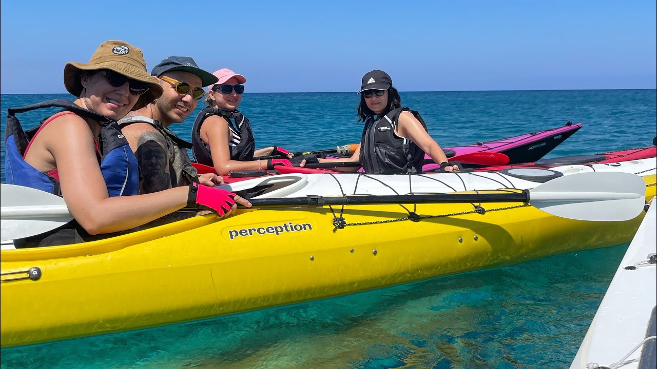 Sea kayaking tour in Protaras Cyprus