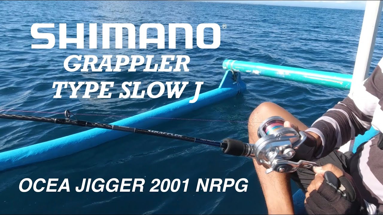 Shimano Grappler type Slow J and Ocea Jigger 2001NRPG