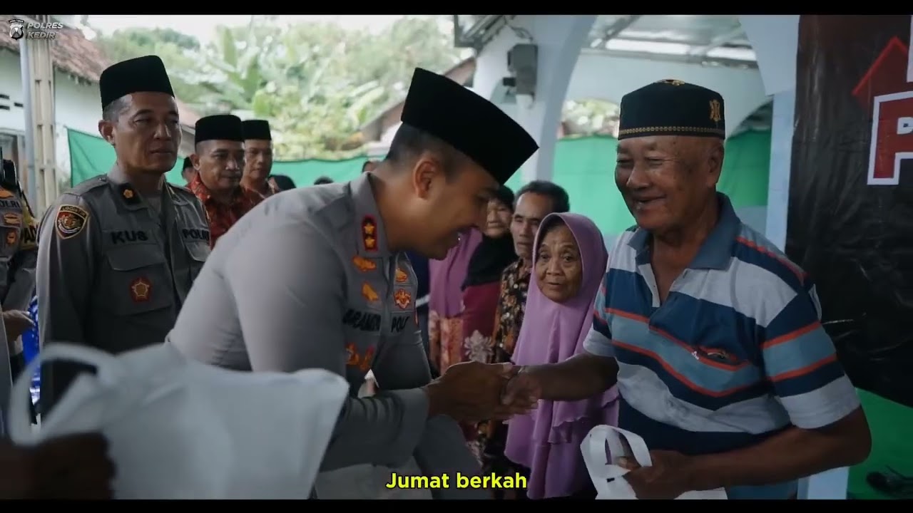 Polres Kediri Bangun Sumur Bor di Masjid Al-Bashor, Akses Air Bersih Warga Kian Mudah